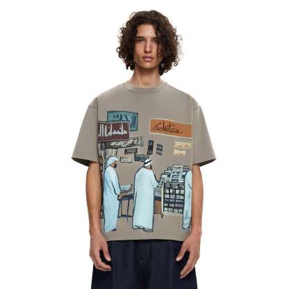 "yasmin v4" T Shirt taupe-Coordom