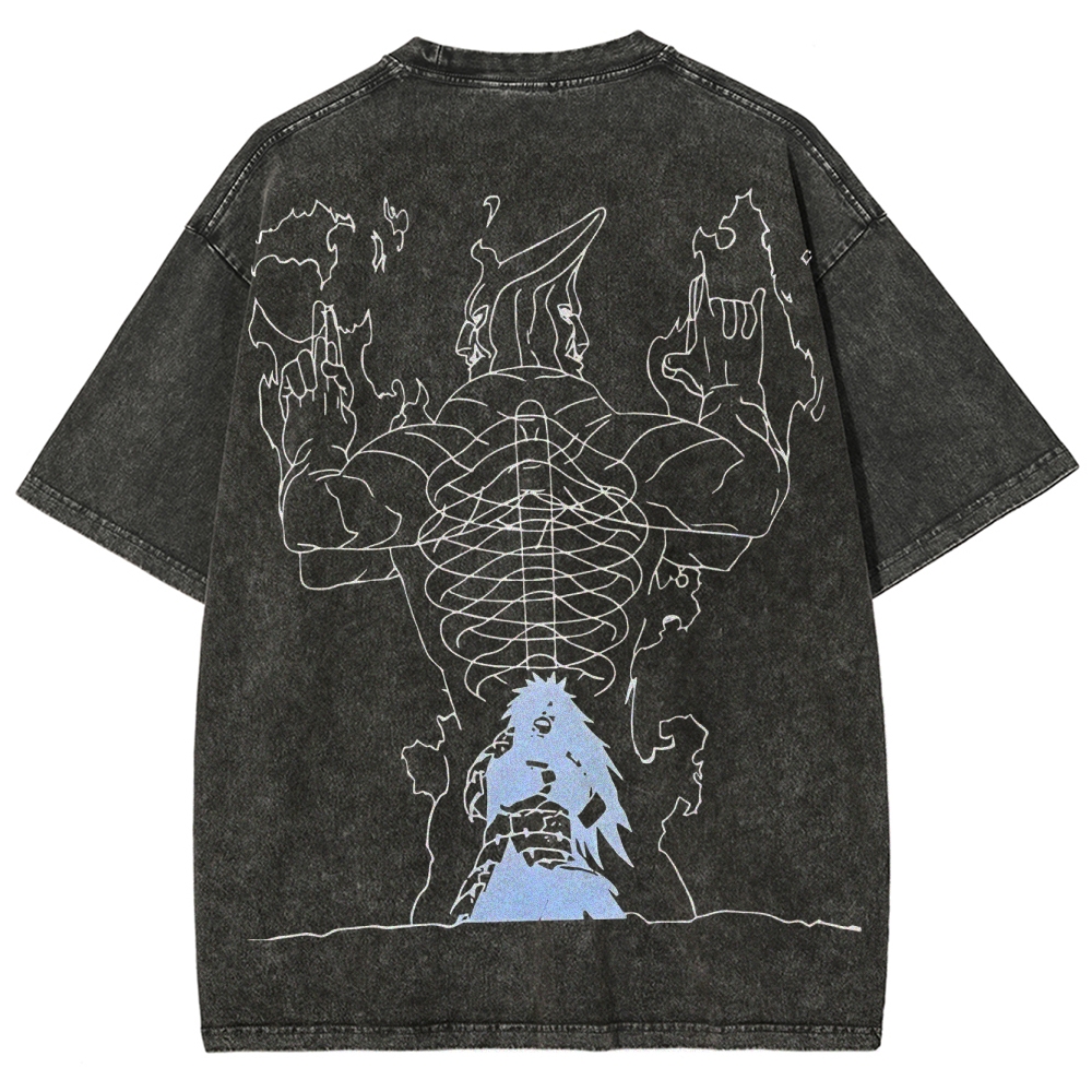 Naruto Unisex Fit Washed T-Shirt 2502006948-Coordom