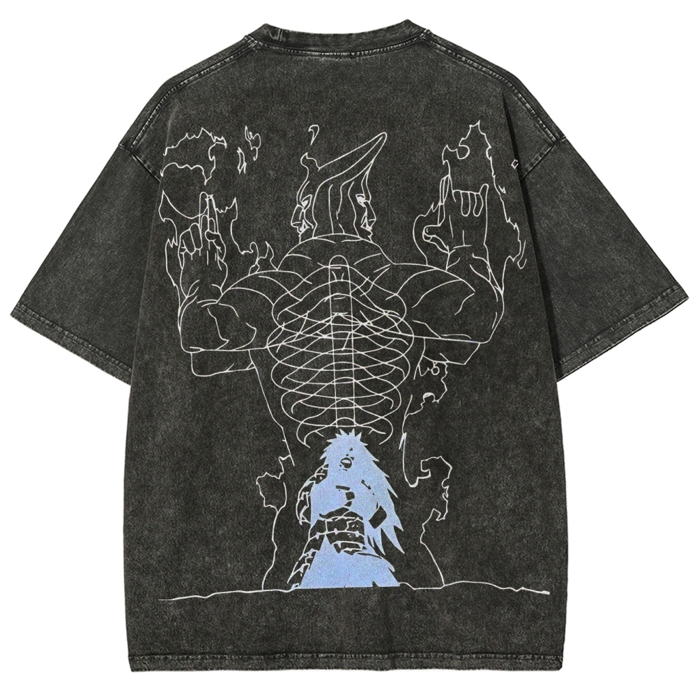 Naruto Unisex Fit Washed T-Shirt 2502006948-Coordom