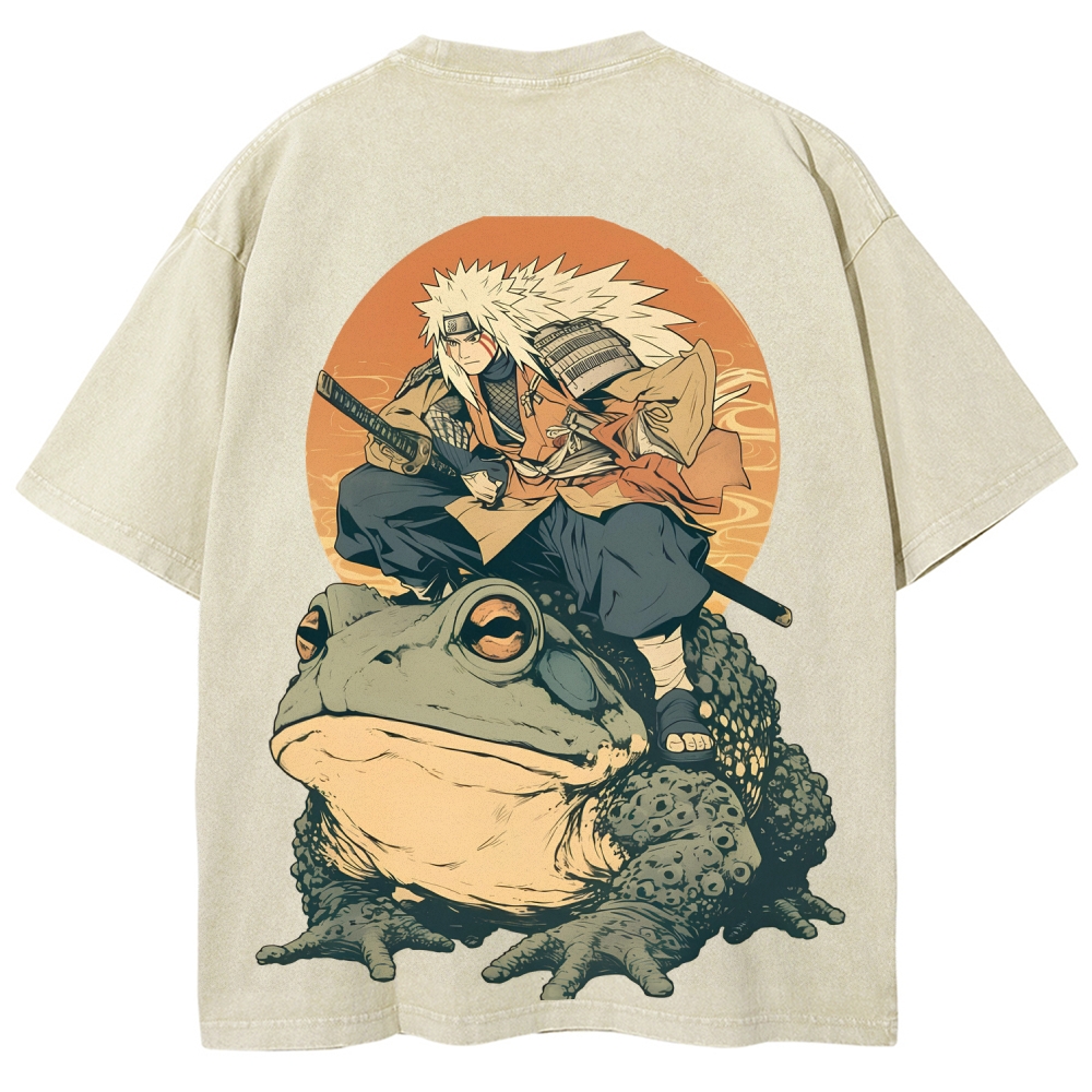 Naturo Unisex Fit Washed T-Shirt 2507024176-Coordom