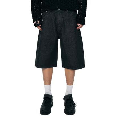 "koi fish v2" Jorts raw indigo-Coordom