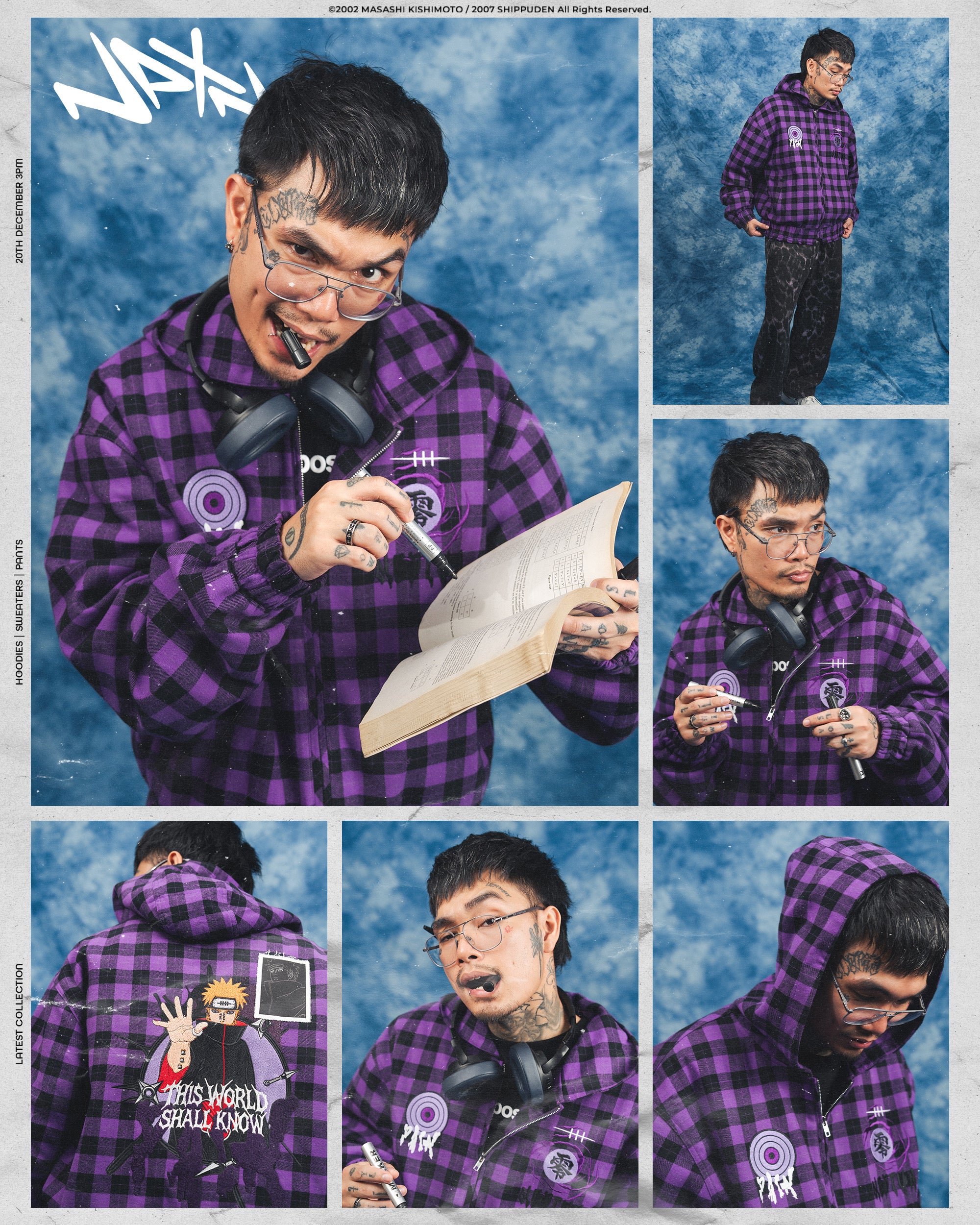 PAIN FLANNEL JACKET-Coordom