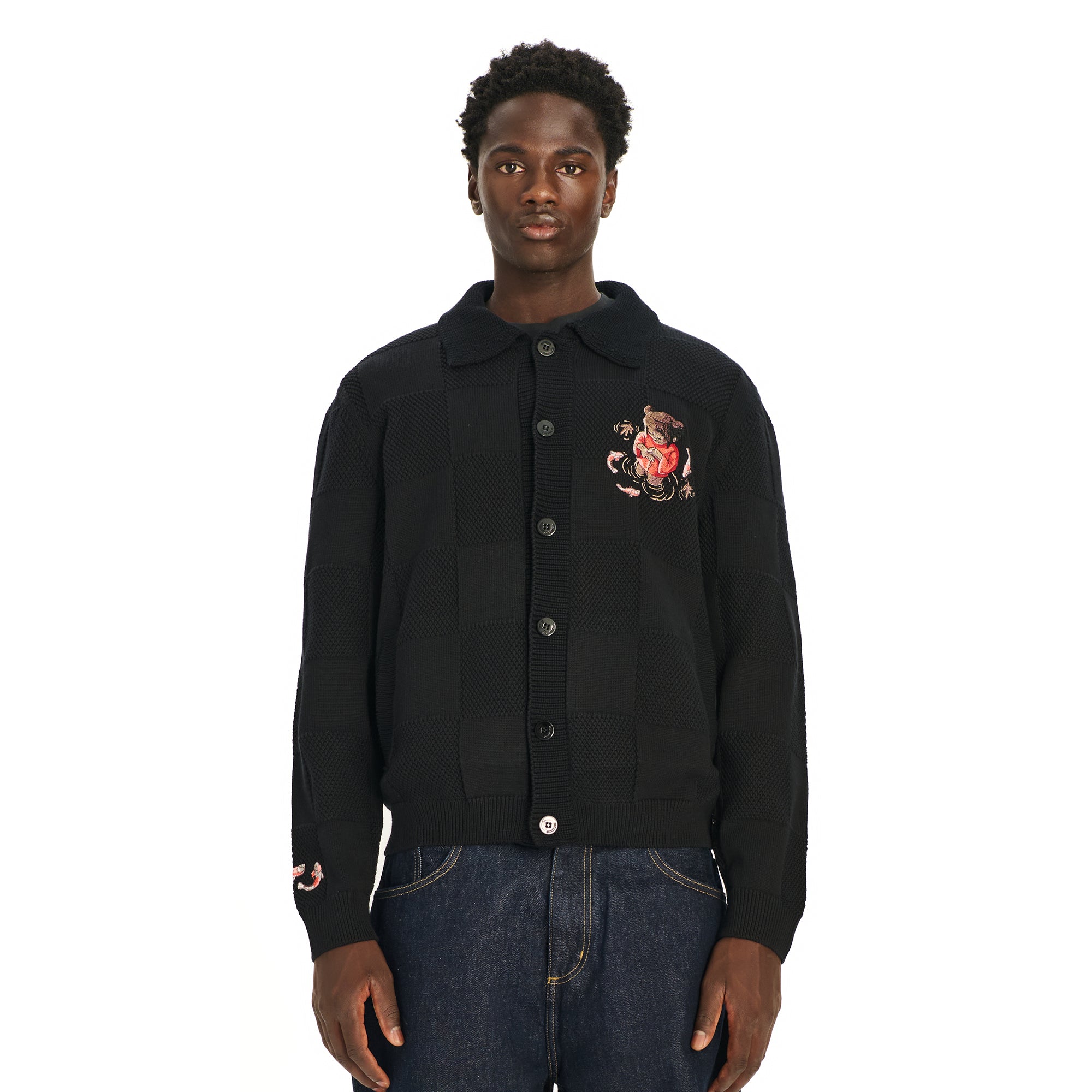 "koi" Polo Cardigan-Coordom