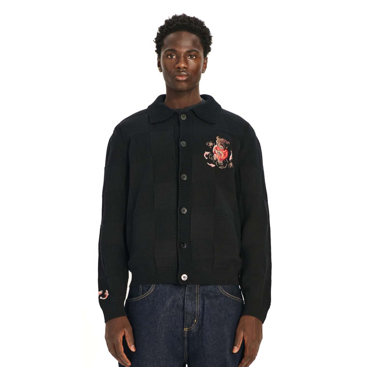 "koi" Polo Cardigan-Coordom