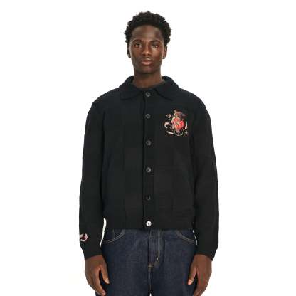 "koi" Polo Cardigan-Coordom
