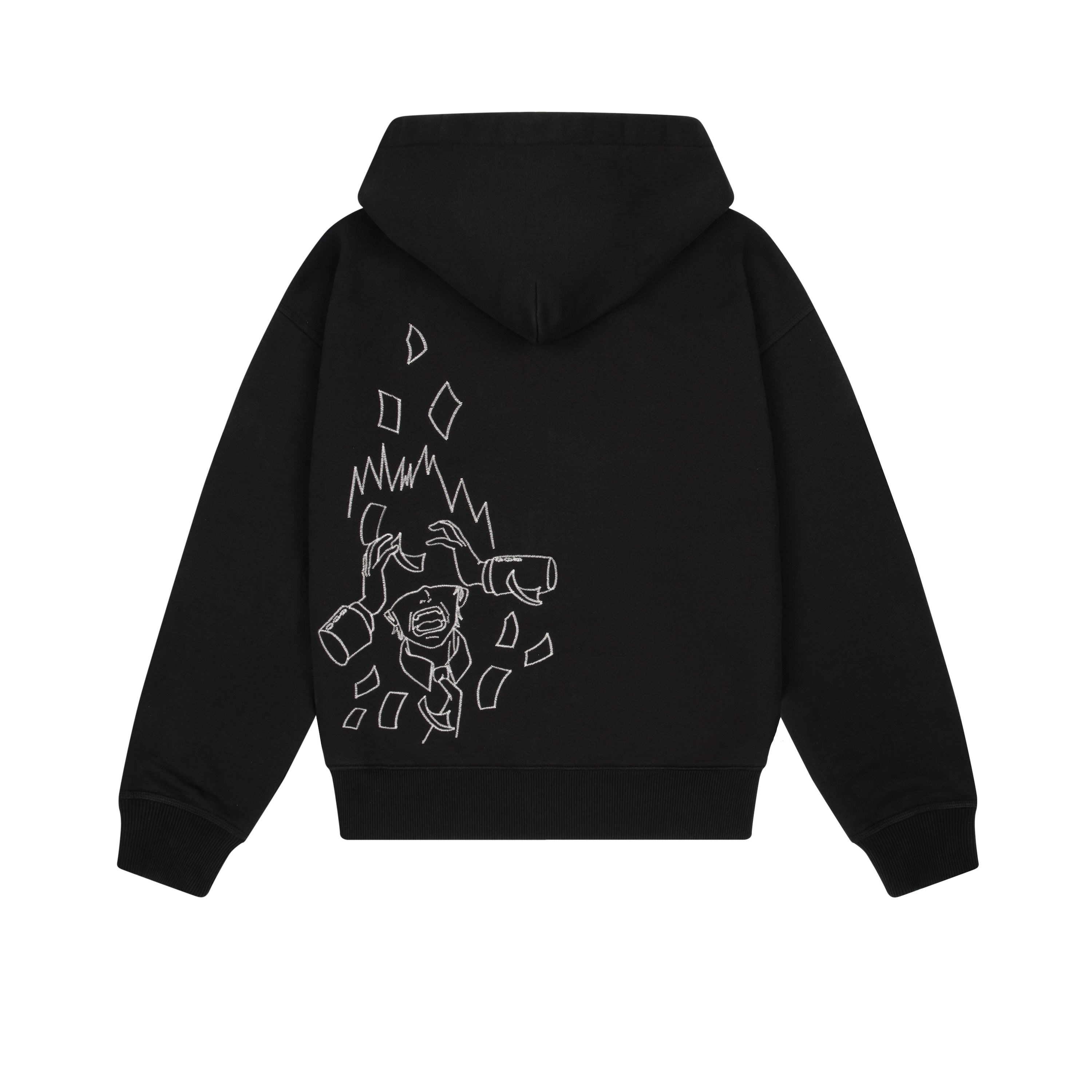 "wall street" Zip Up-Coordom