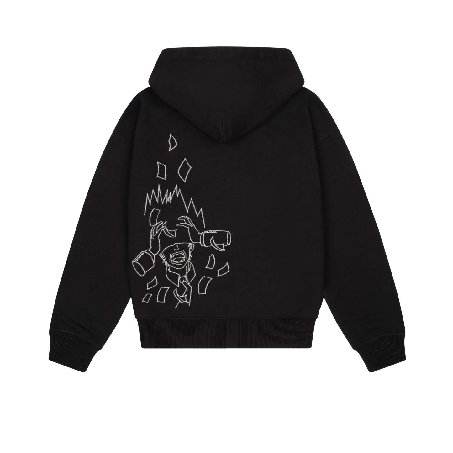 "wall street" Zip Up-Coordom