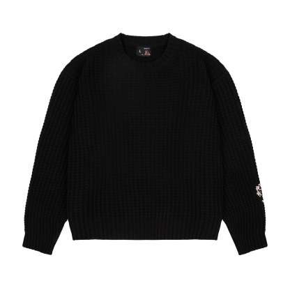 "yakuza v3" Knit black-Coordom