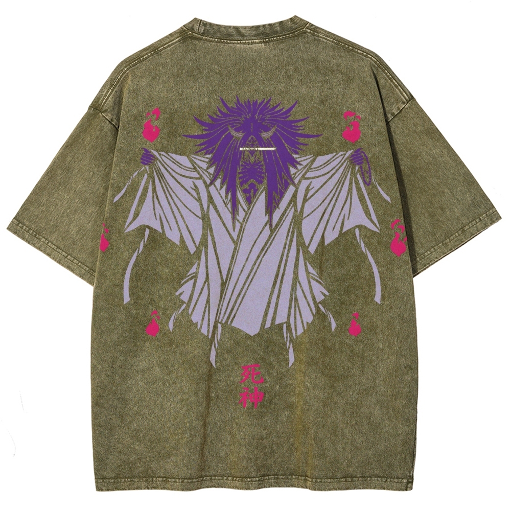 Uzumaki Naruto Unisex Fit Washed T-Shirt-Coordom