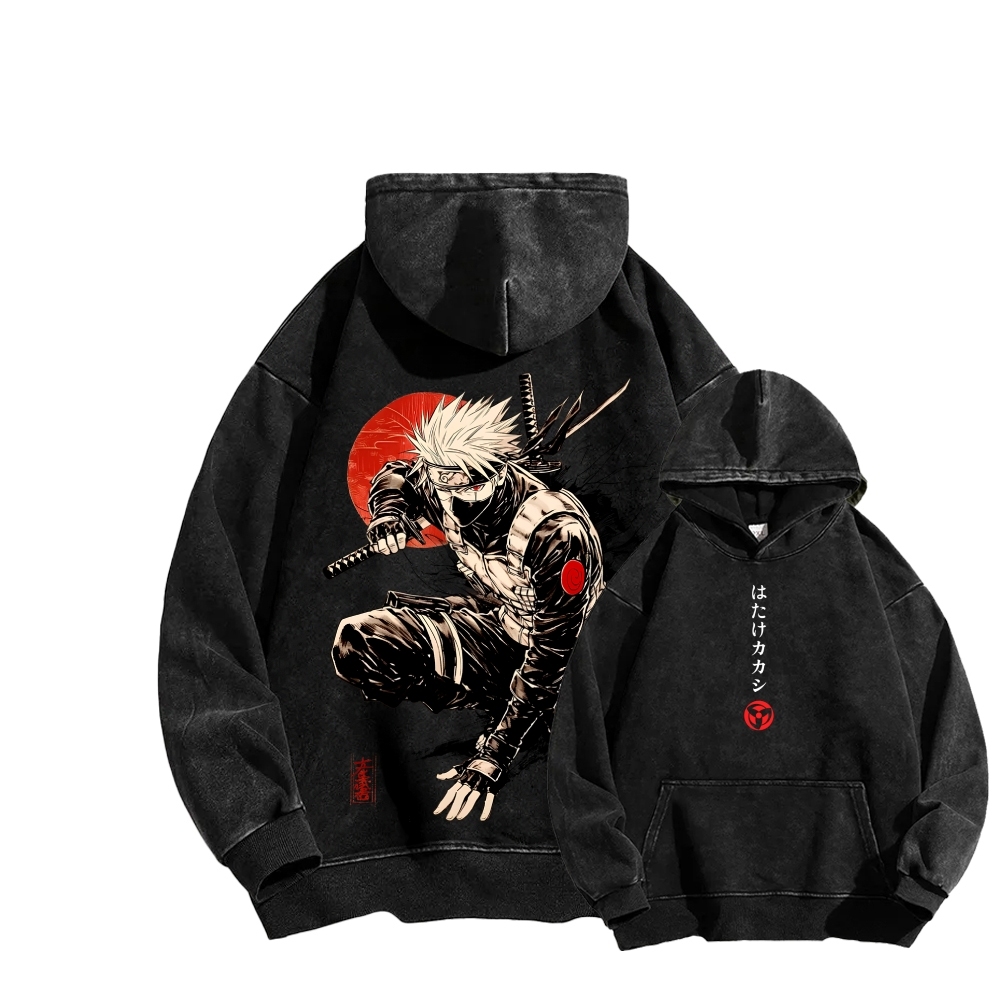 Naruto Unisex Washed Hoodie 2511024516-Coordom