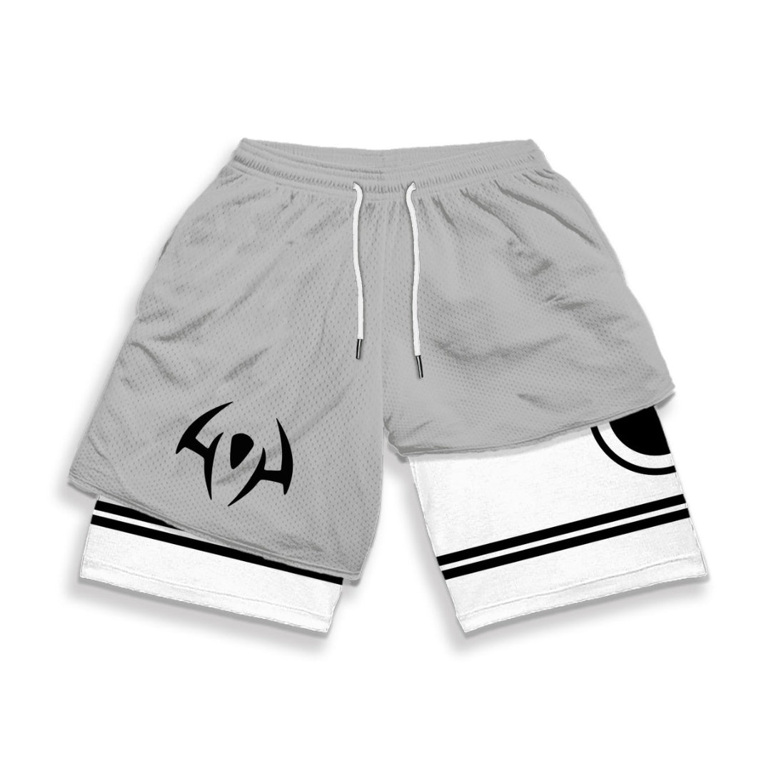 Ryomen Sukuna Gym Shorts-Coordom
