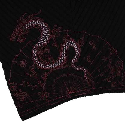 "yakuza" Knit vest-Coordom
