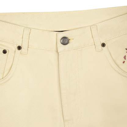 "garden of eden" Denim butter yellow-Coordom