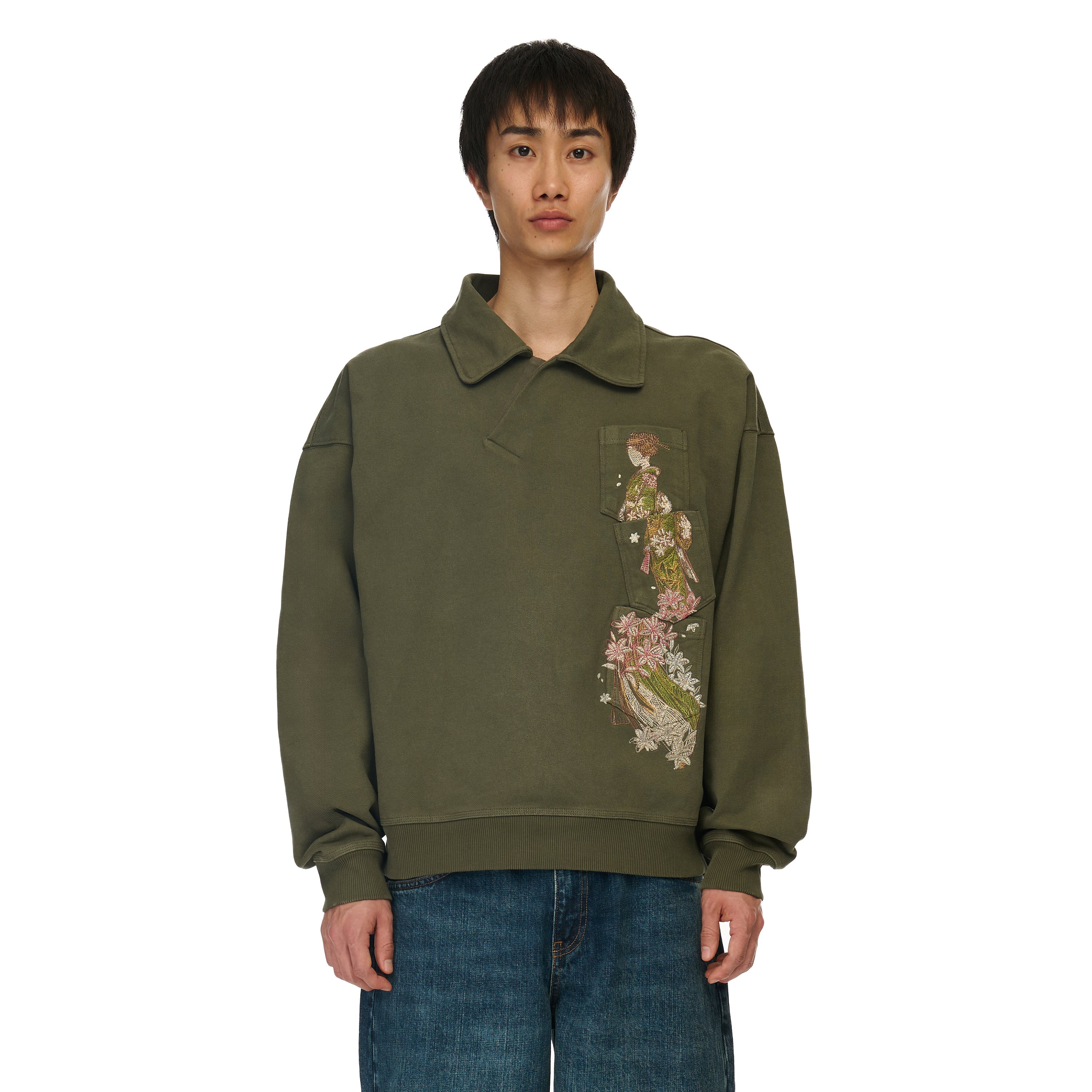 "yakuza v2" Polo Sweatshirt-Coordom