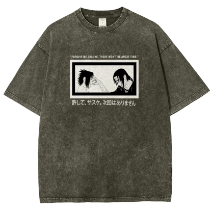 Naruto Unisex Fit Washed T-Shirt 2502003552-Coordom