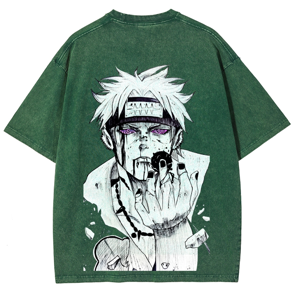 Naturo Unisex Fit Washed T-Shirt 2507024103-Coordom