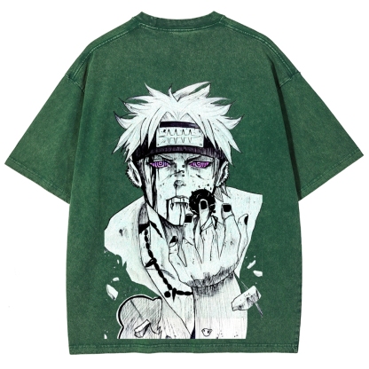 Naturo Unisex Fit Washed T-Shirt 2507024103-Coordom