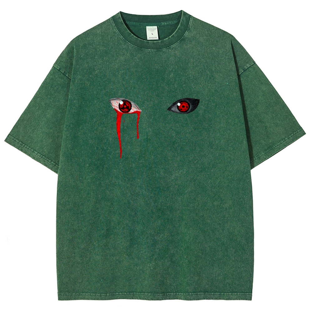 Naruto Unisex Fit Washed T-Shirt 2502003553-Coordom