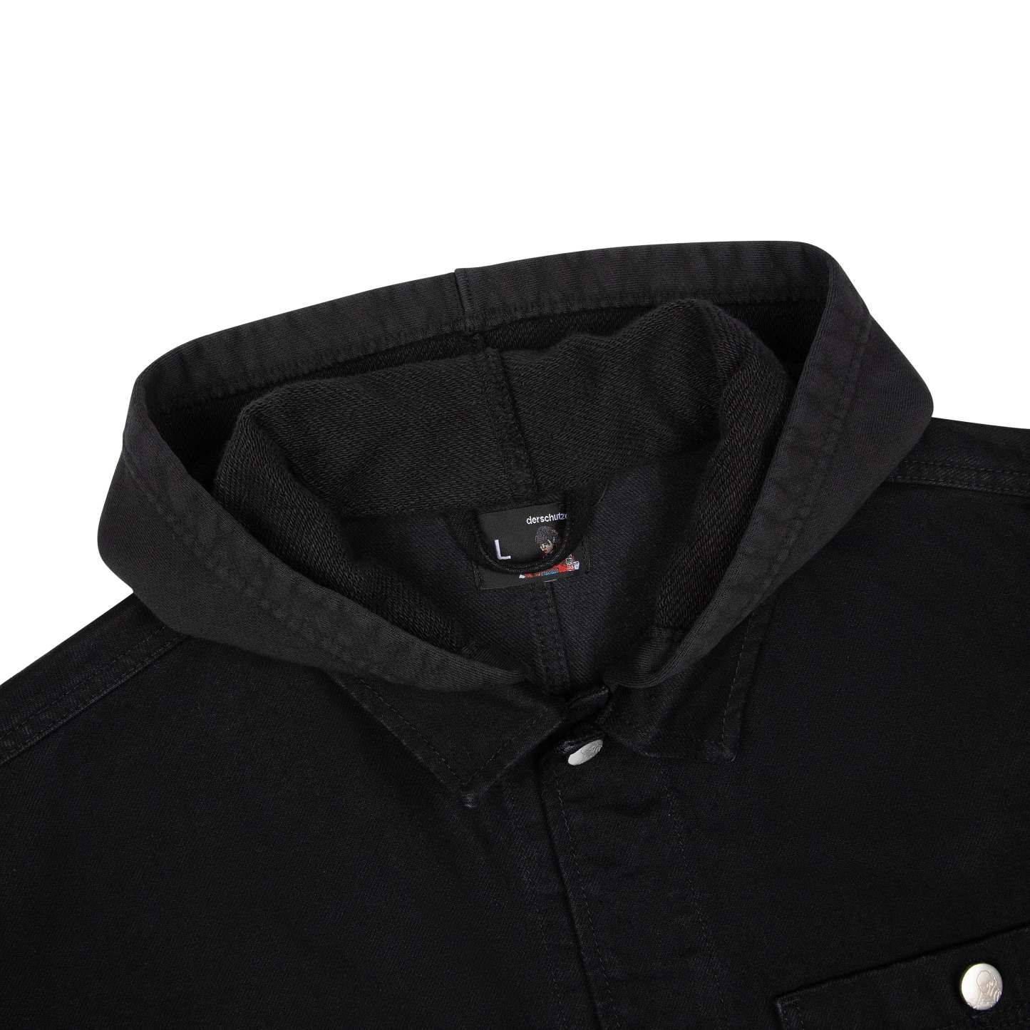 "yakuza" denim Jacket black-Coordom