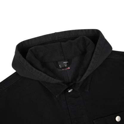 "yakuza" denim Jacket black-Coordom