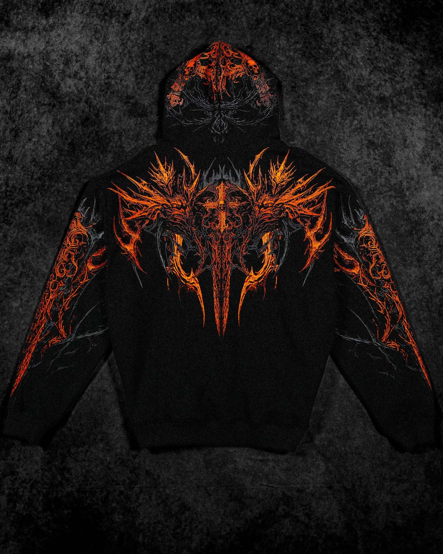 ABYSSWALKER OVERSIZED PULLOVER HOODIE-Coordom