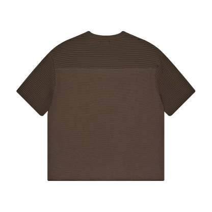 "yakuza v2" knitted Jersey khaki-Coordom
