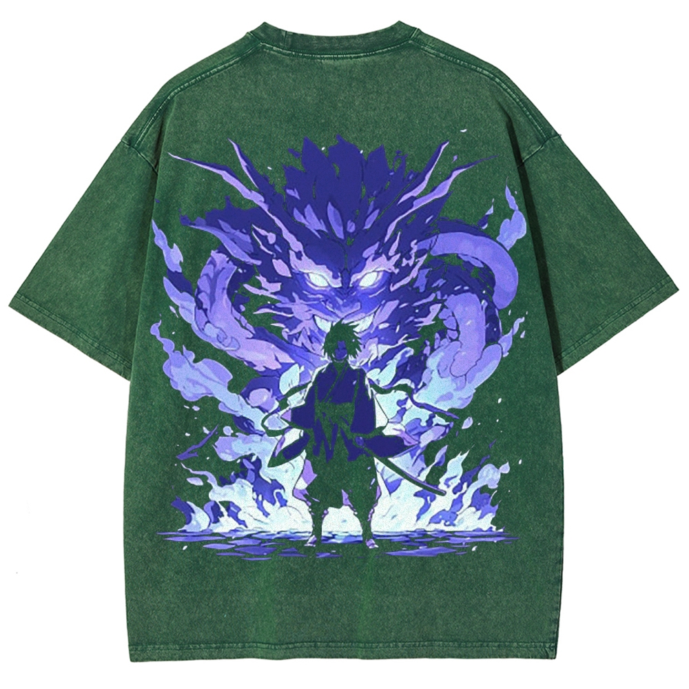 Naruto Unisex Fit Washed T-Shirt 2502006814-Coordom