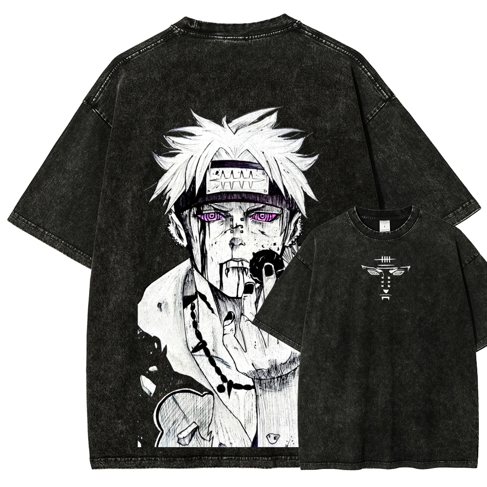 Naturo Unisex Fit Washed T-Shirt 2507024103-Coordom