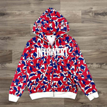 Ghost casual street zip hoodie-Coordom