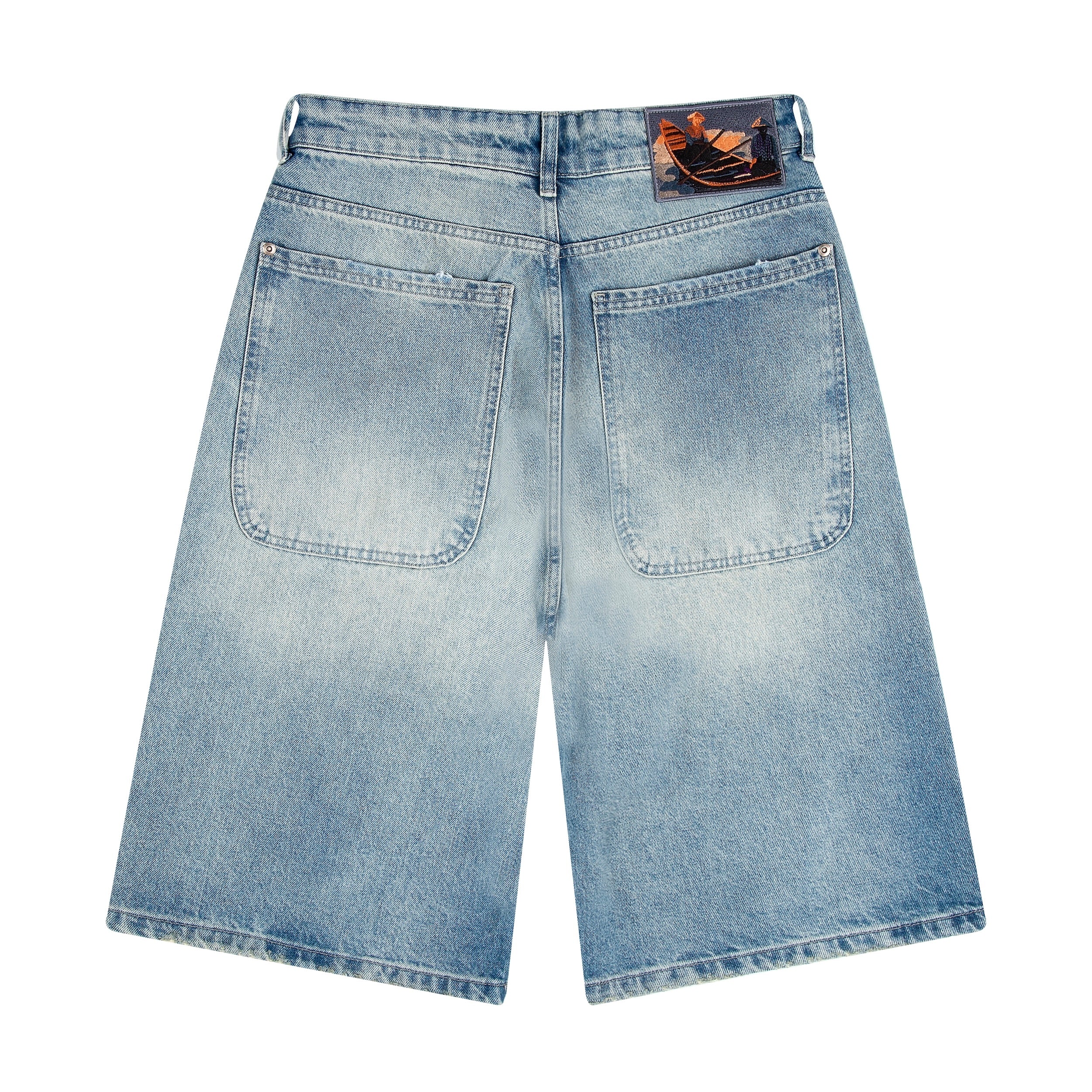 "lotus" Jorts blue-Coordom