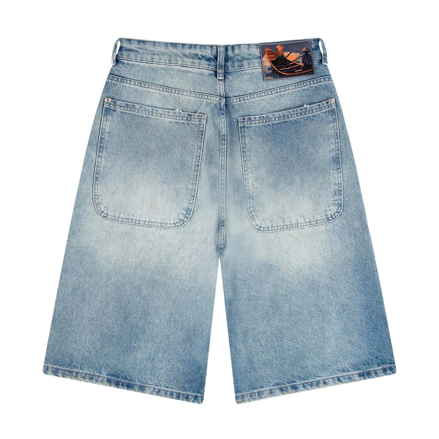 "lotus" Jorts blue-Coordom