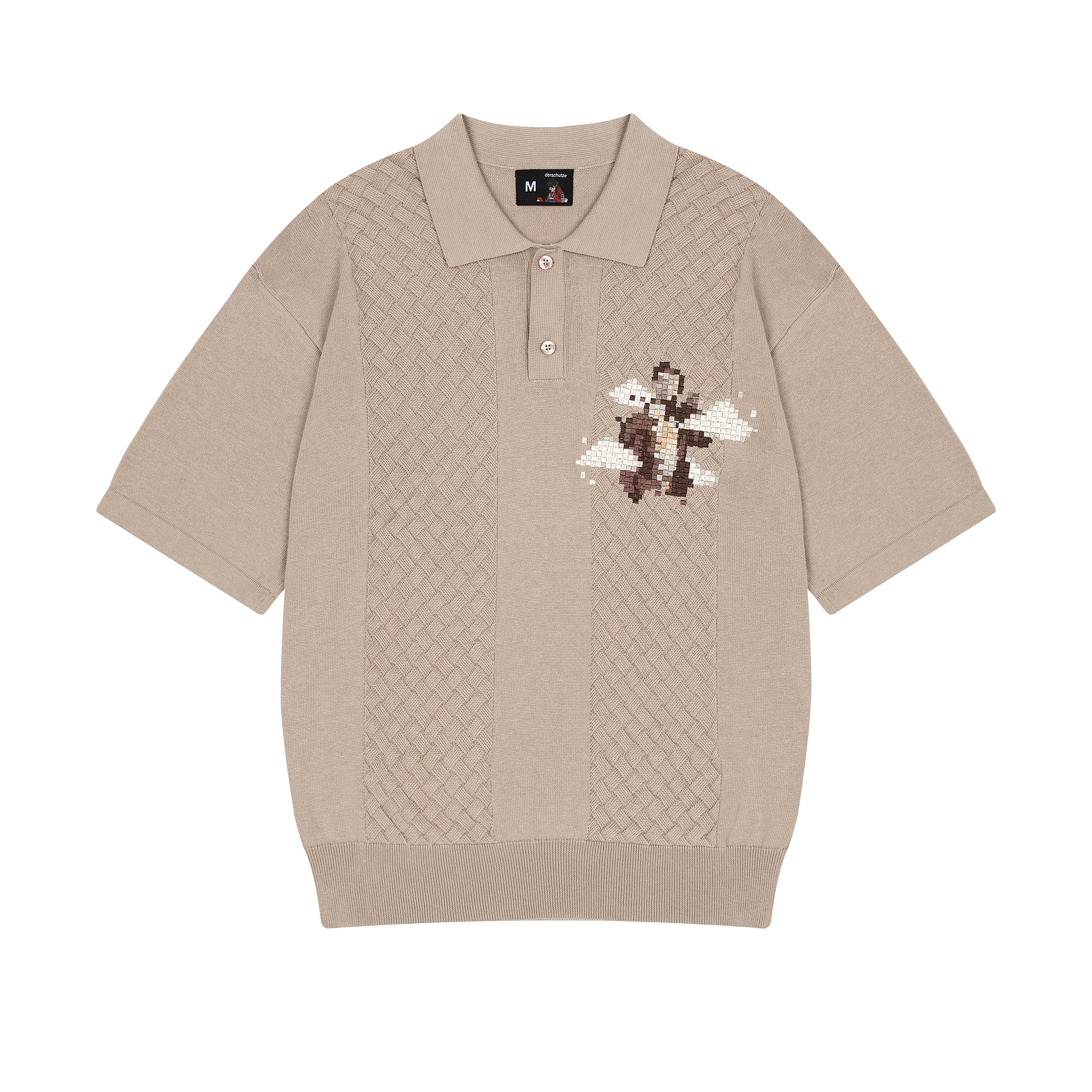  Polo knit beige-Coordom