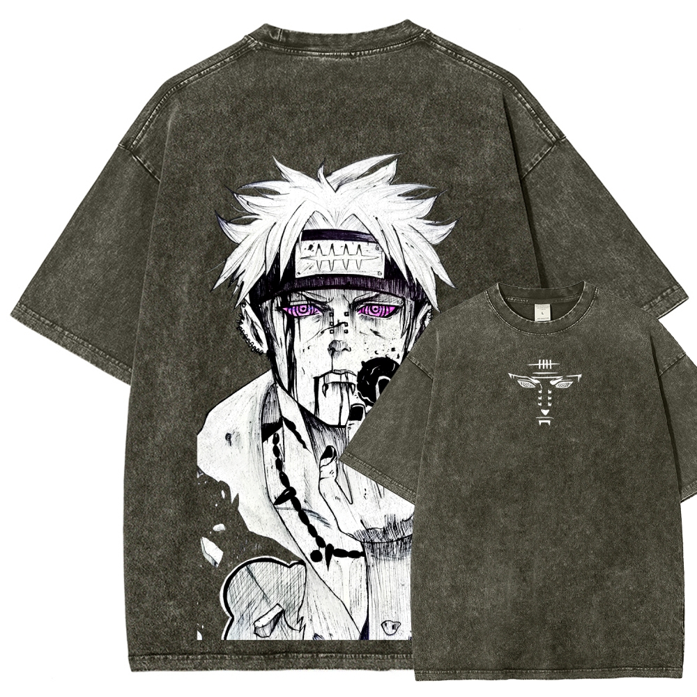 Naturo Unisex Fit Washed T-Shirt 2507024103-Coordom