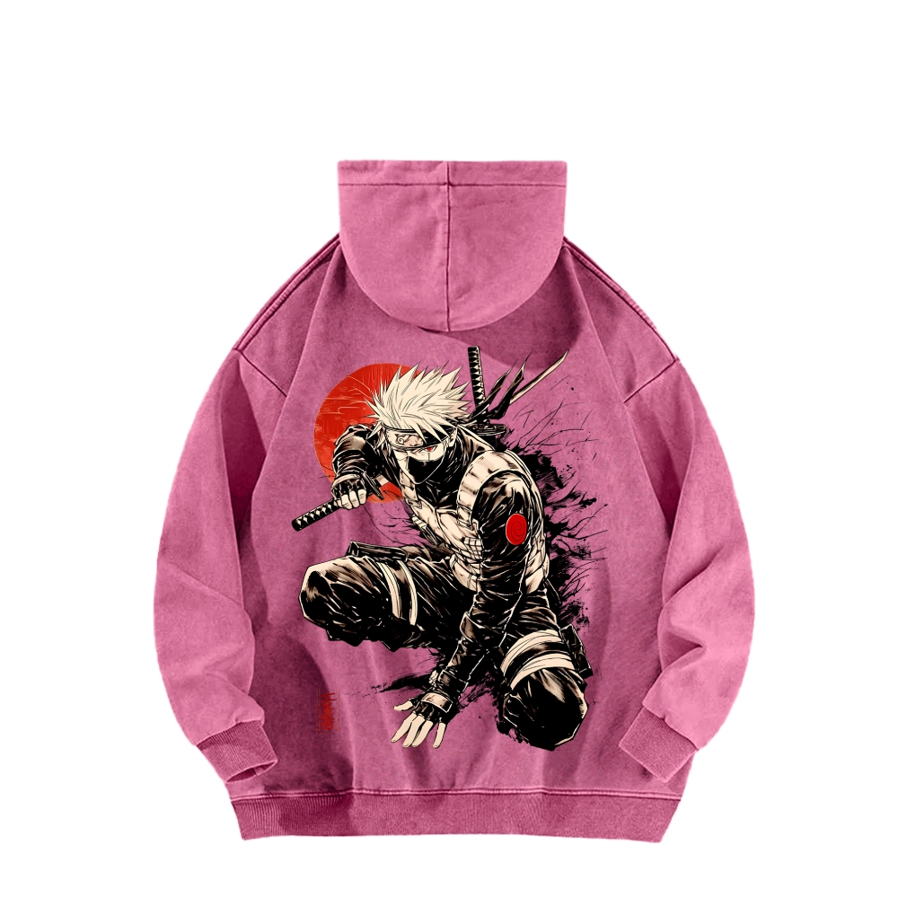 Naruto Unisex Washed Hoodie 2511024516-Coordom