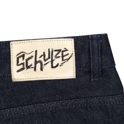 "whales v2" Jorts dark indigo-Coordom