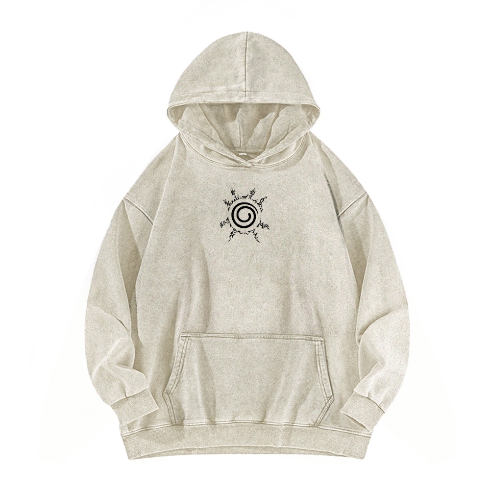 Naruto Casual Washed Hoodie 2509012969-Coordom
