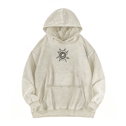 Naruto Casual Washed Hoodie 2509012969-Coordom