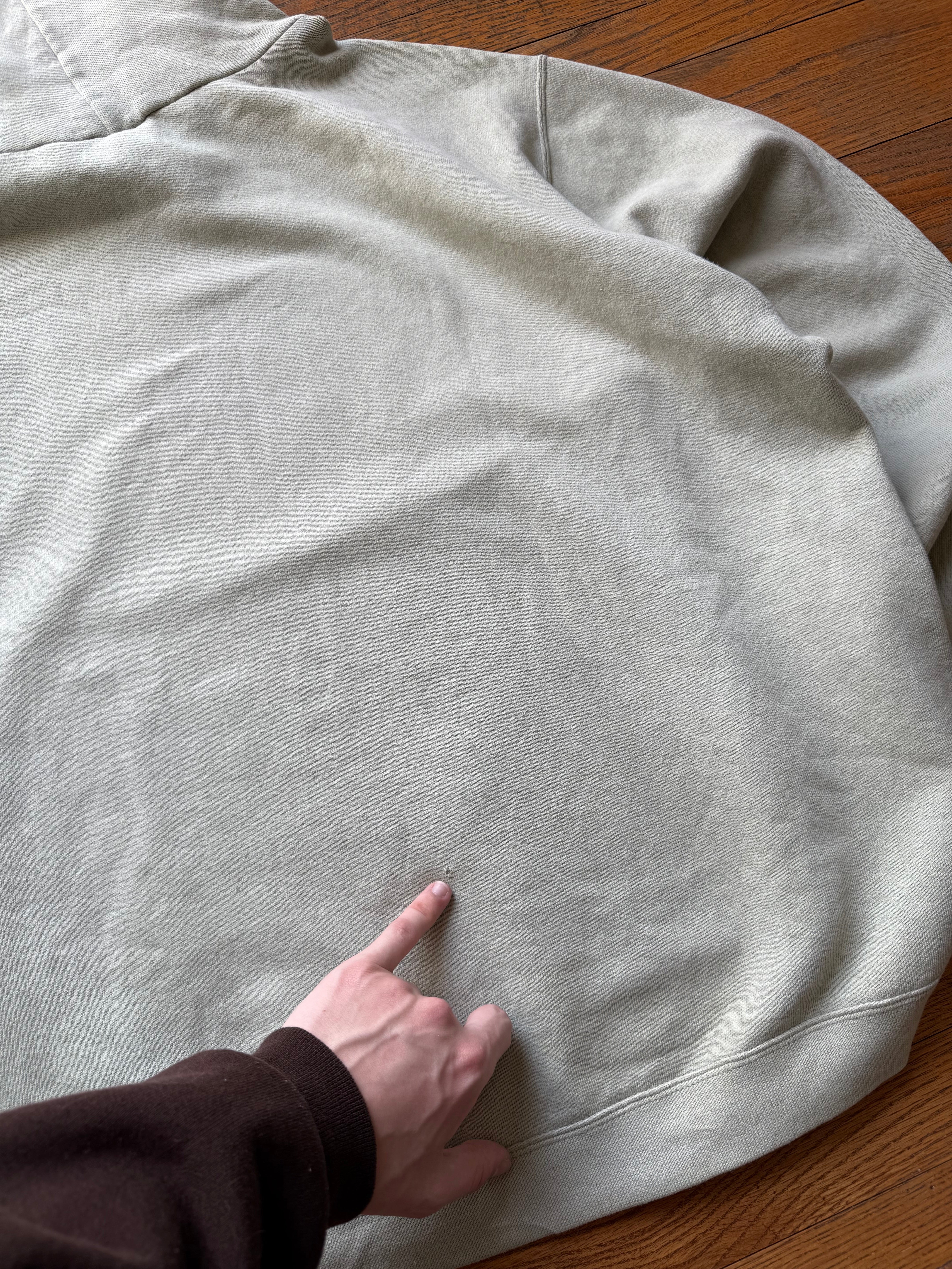 Pistachio Center Swoosh Hoodie - 2XL