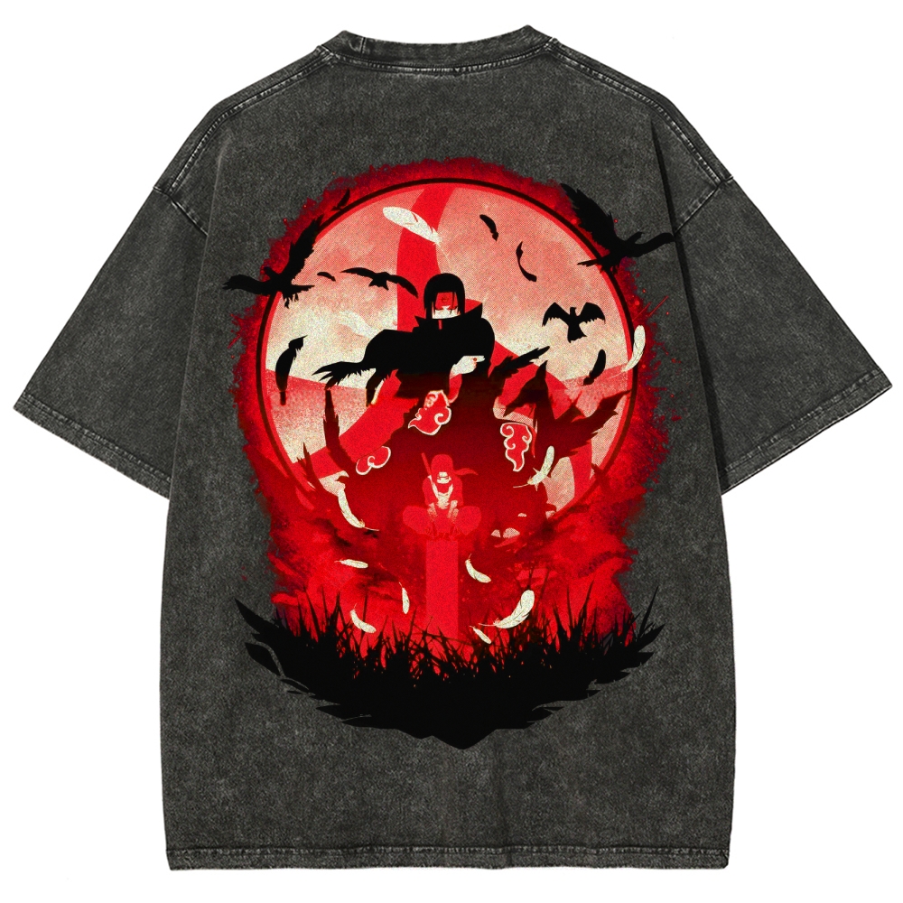 Naruto Unisex Fit Washed T-Shirt 2502006796-Coordom
