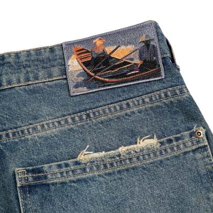 "lotus" Jorts indigo-Coordom