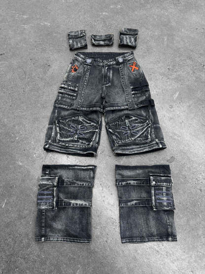 ACADEMY Cargo Pants Black-Coordom