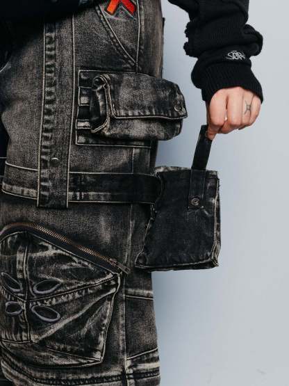 ACADEMY Cargo Pants Black-Coordom