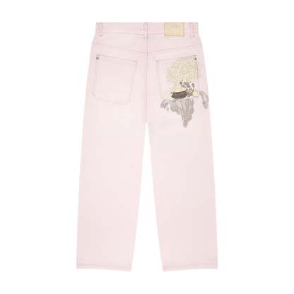 "garden of eden" Denim light pink-Coordom