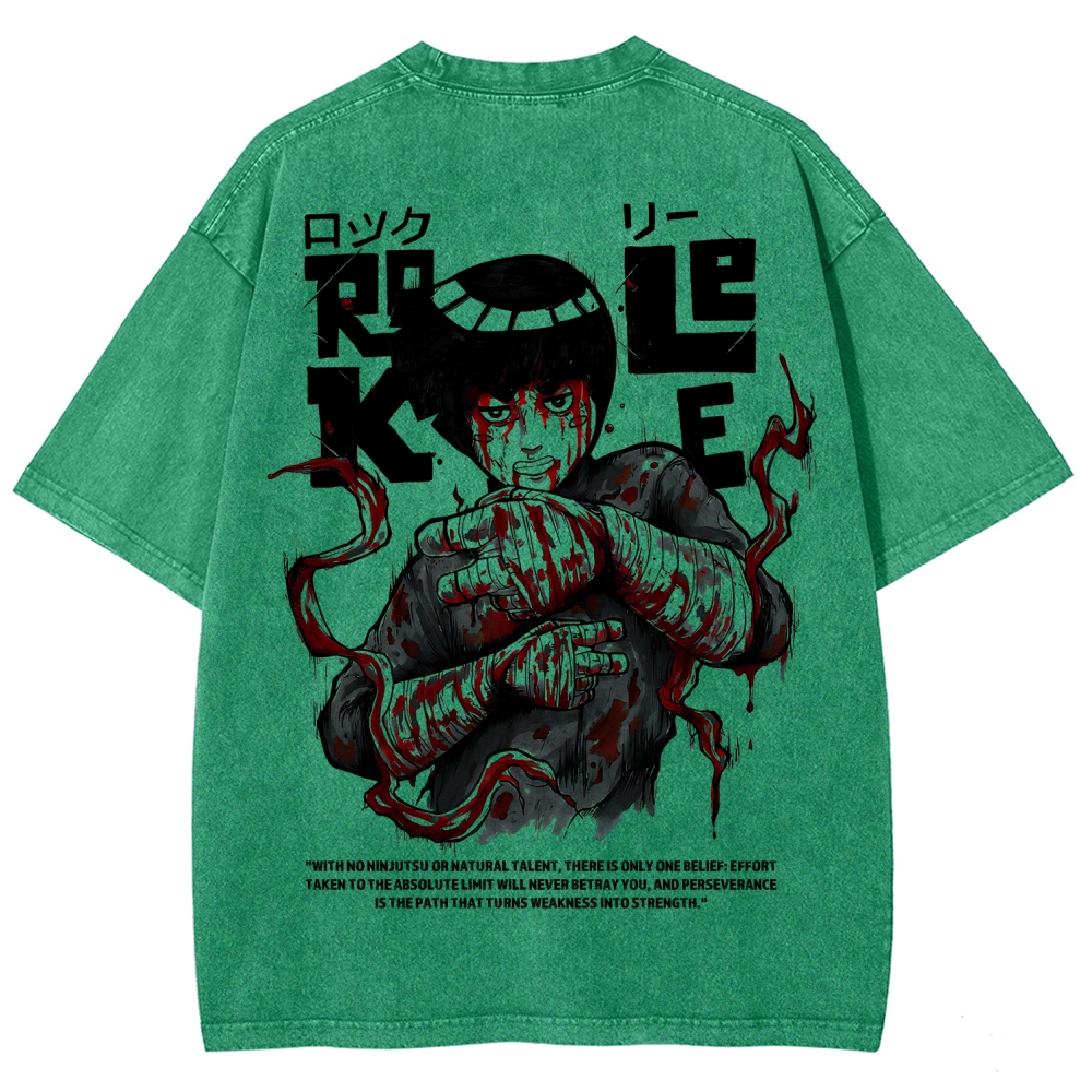 Naruto Unisex Fit Washed T-Shirt 2602007501-Coordom