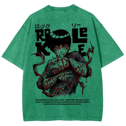 Naruto Unisex Fit Washed T-Shirt 2602007501-Coordom