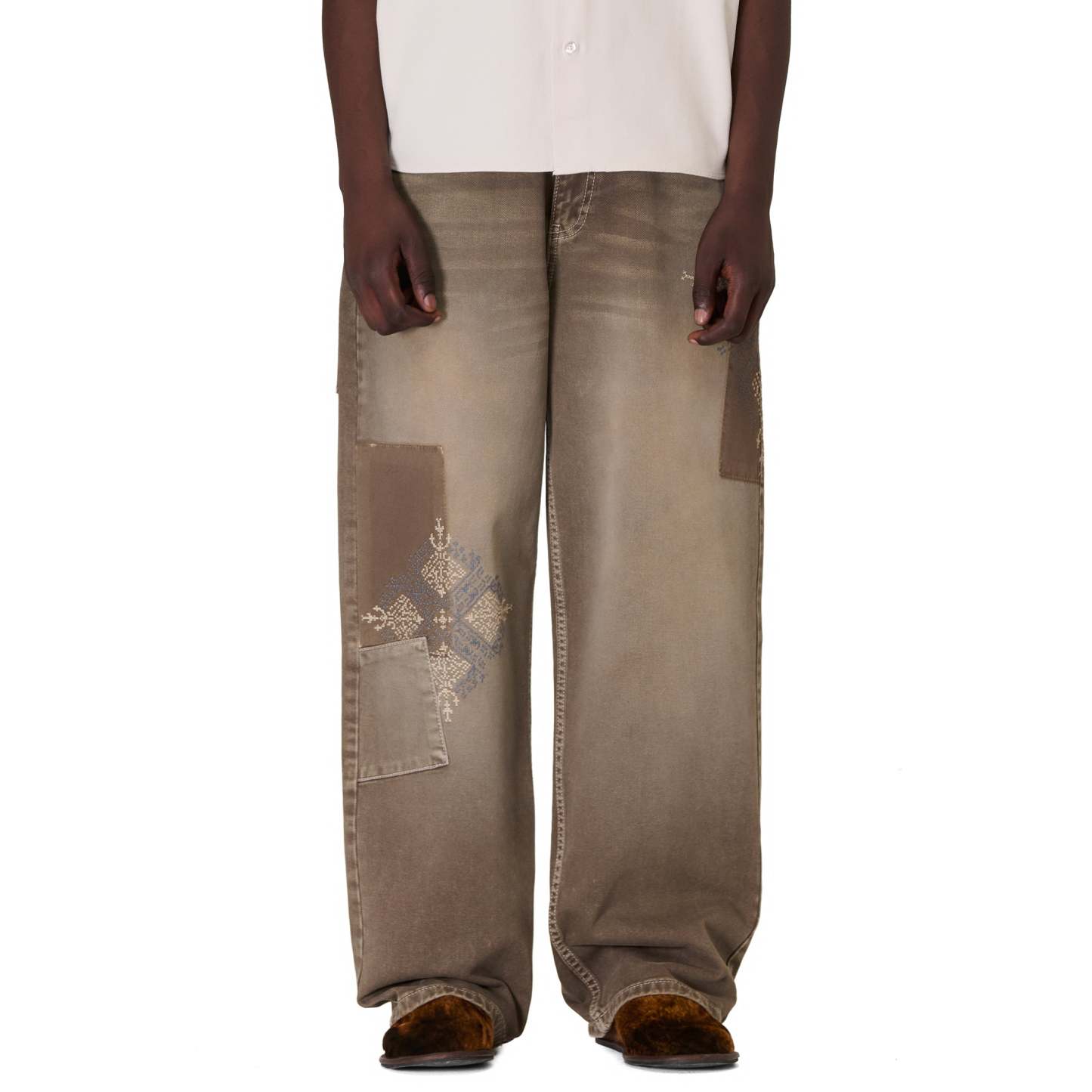  brown washed Denim-Coordom