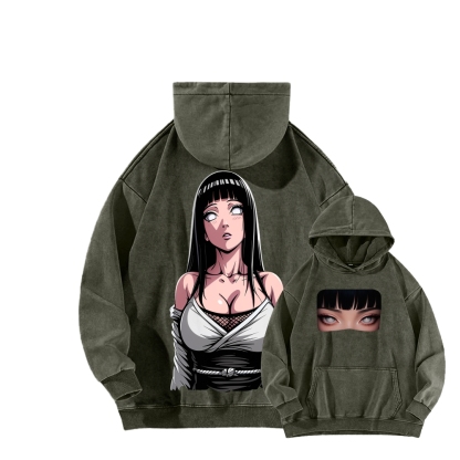 Naruto Unisex Washed Hoodie 2601014231-Coordom