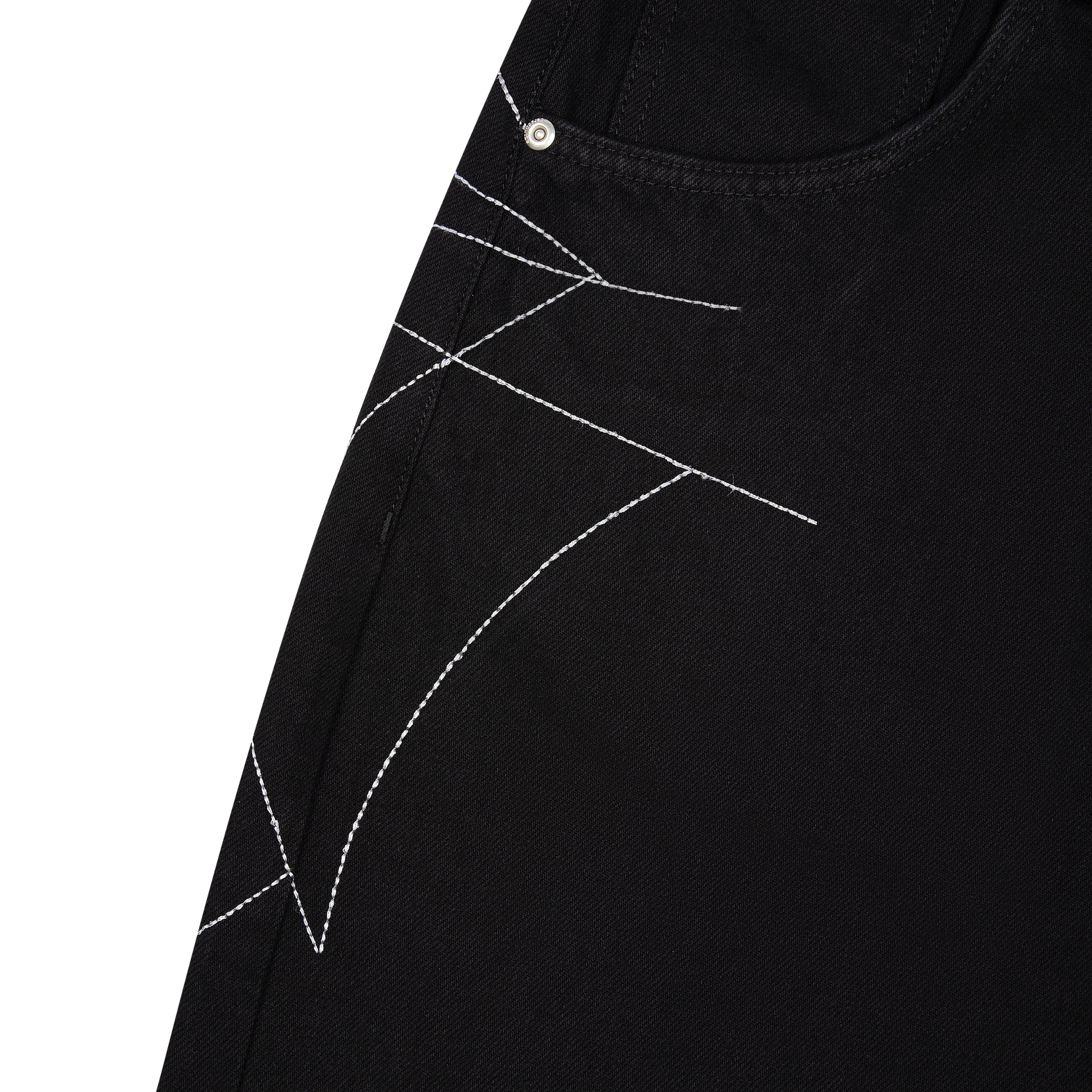 "spiderweb" raw Denim-Coordom