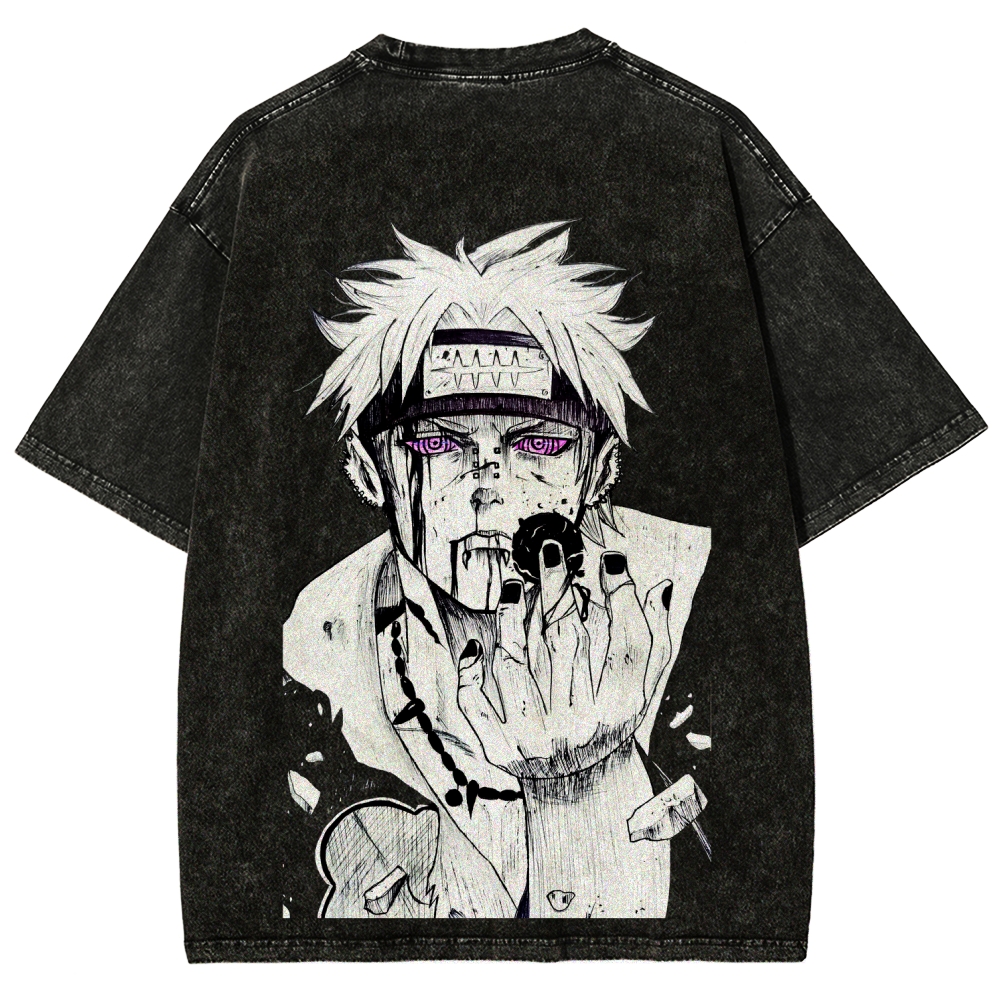 Naturo Unisex Fit Washed T-Shirt 2507024103-Coordom