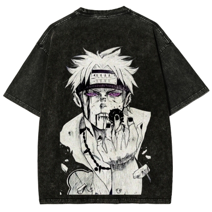Naturo Unisex Fit Washed T-Shirt 2507024103-Coordom